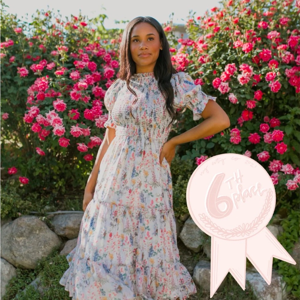 Ivy City Co Multicolor Floral Dress